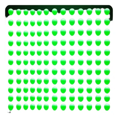 matrix green binary flowing sticker
