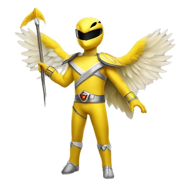 Big Bird Power Ranger:
Yellow Feather Ranger
A tall, kind-hearted Ranger in bright yellow armor with feathered accents, wings for gliding, and a staff that doubles as a teaching tool. Always curious and ready to explore. sticker