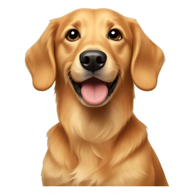 Golden Retriever Dachshund mix Dog  sticker