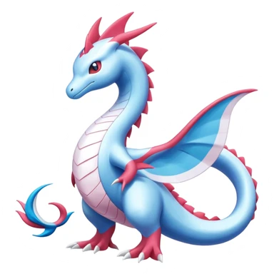 Latios-Kyurem-Gabite-Milotic-Dragonair-Fakémon-hybrid (full body) sticker