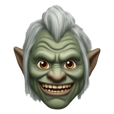 troll from Dungeons & Dragons super realistic sticker