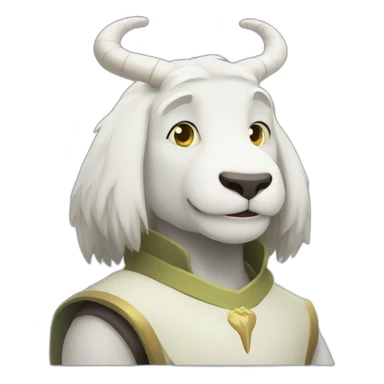 Asriel dreemurr sticker