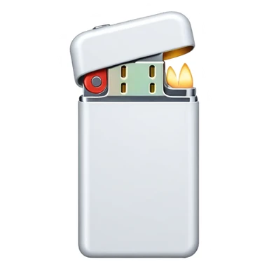 white lighter sticker