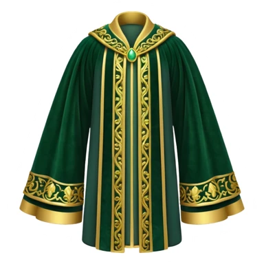 dark green Royal Robes sticker