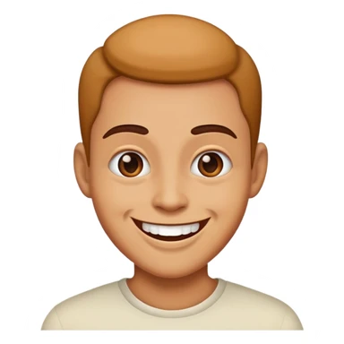 Freaky smiling sticker