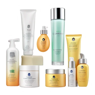 Skin care produkts sticker