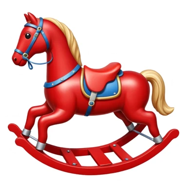 red Rocking Horse sticker