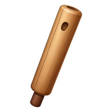 Wooden stick sticker