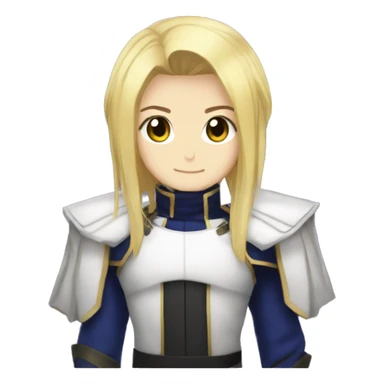 Saber from fate stay night sticker