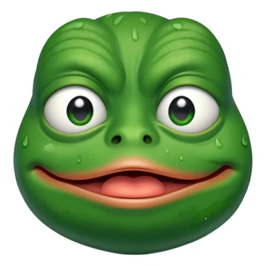 pepe the frog crying alone sticker