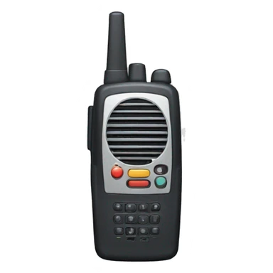 80's Walkie talkie sticker