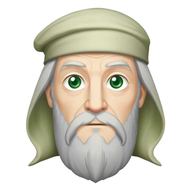 albus dumbledore green sticker