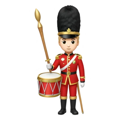 Toy Soldier drum parade sticker
