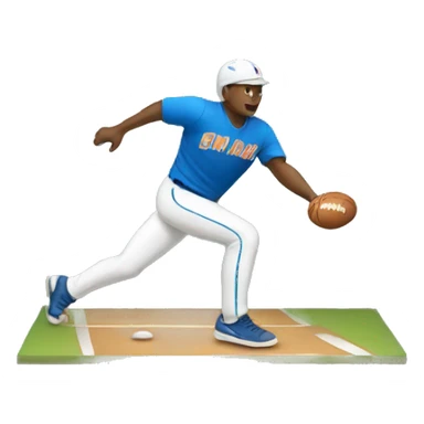 playing sports sticker
