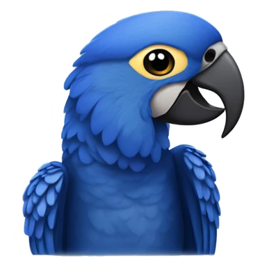 Hyacinth macaw sticker