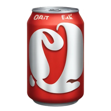 Big fat coke can sticker
