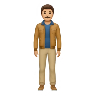 Pedro pascal  full body  sticker