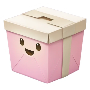Pastel Chinese takeout box sticker