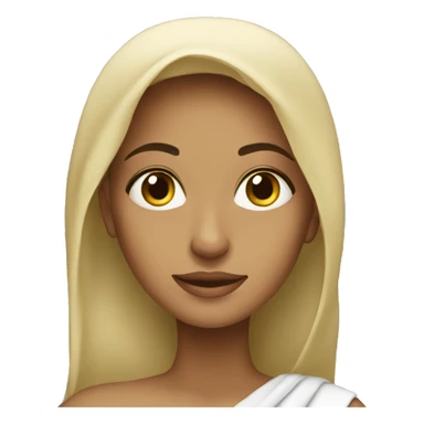 a Arab girl blonde  sticker