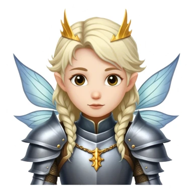 Knight fairy dark fantasy  sticker