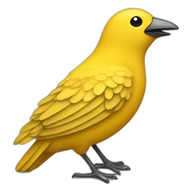Woodstock yello bird sticker