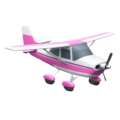pink cessna 172 plane sticker