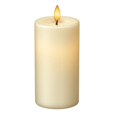 Decorative Wax Candle  sticker