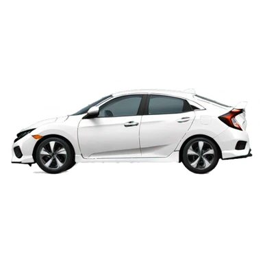 Honda Civic logo sticker