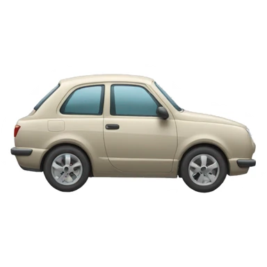 une voiture squelette sticker