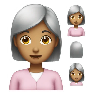 caregiver girl sticker