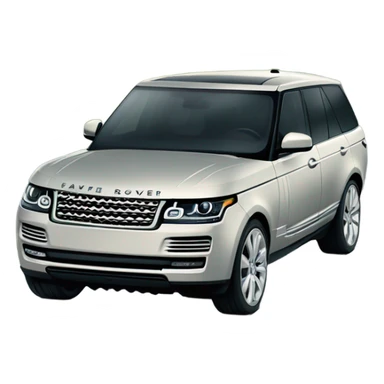 A ranger rover on an unfamiliar road, with mountains in the background and the sun rising sticker