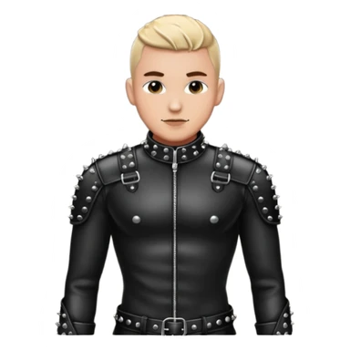 gay BDSM clothing, only the clothing is required, excluding the head. sticker