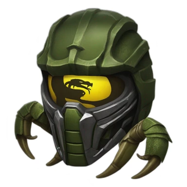 Scorpion mortal kombat sticker