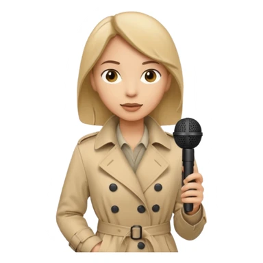 field reporter from Newschannel sticker