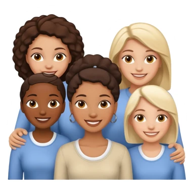 african american dad, african american and white mom, 10 african american and white sisters sticker