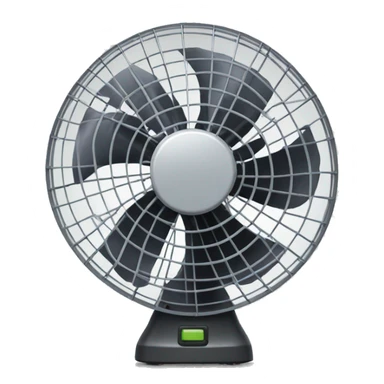 Electric fan sticker