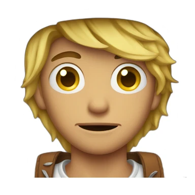 crying cowboy in love sticker