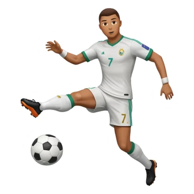 Ronaldo scoring from a free kick 
 sticker