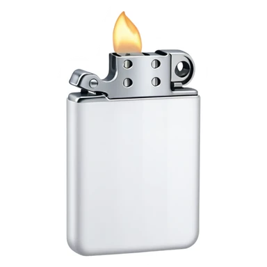 white lighter sticker