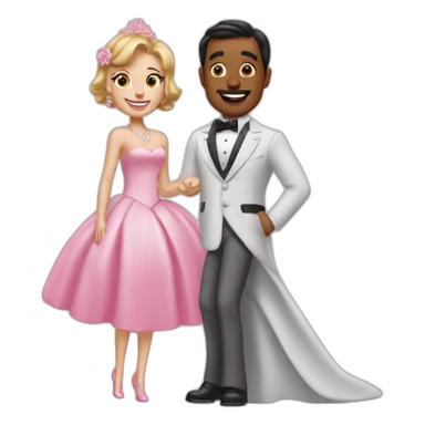 Louie smith and the pink panther gfet married sticker