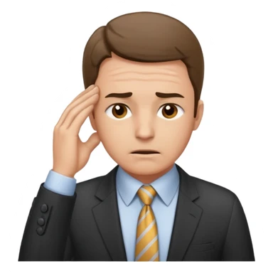 overwhelmed stock trader sticker