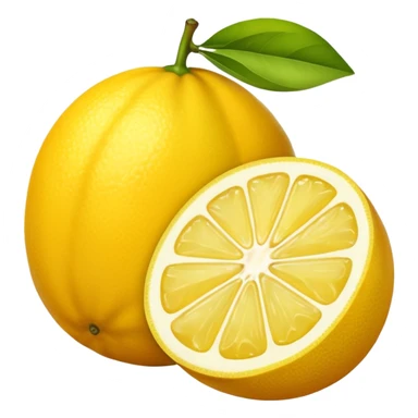 citron dont un a moitie coupe sticker