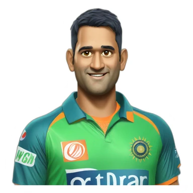 Ms dhoni  sticker