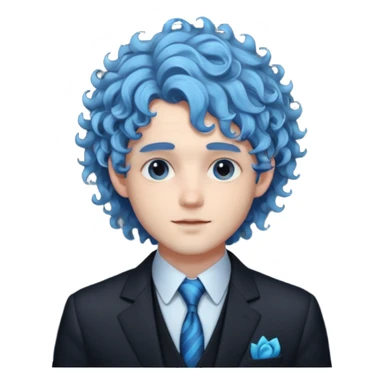 ethereal-pastel-transparent-translucent-gorgeous-spectral-dark-greyish-whitish-gloomy-man-with-blue-curly-hair-with-a-beautiful-black-suit sticker