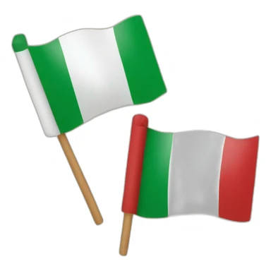 Sucette au drapeau de l'Italie sticker