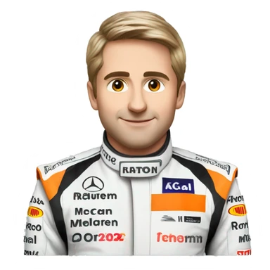 F1-car-McLaren-2024 sticker