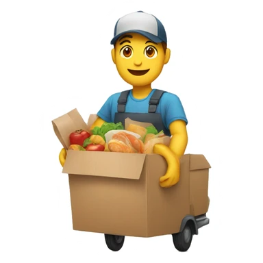 food-delivery sticker