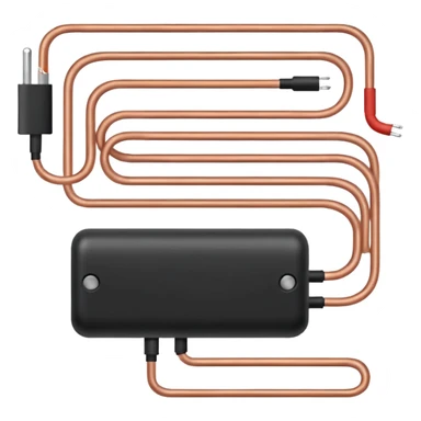 electric circuit sticker