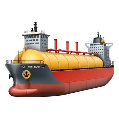 oil tanker side view sticker