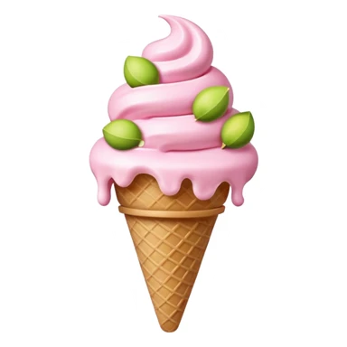 Pink Ice corram pistachio sticker
